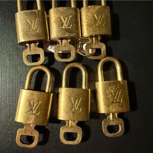 Louis Vuitton lock and key